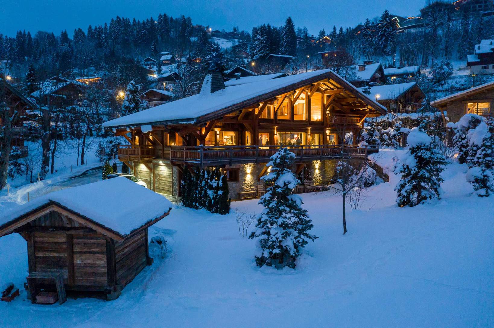 Rental Chalet Lancaster Megève photo - 1