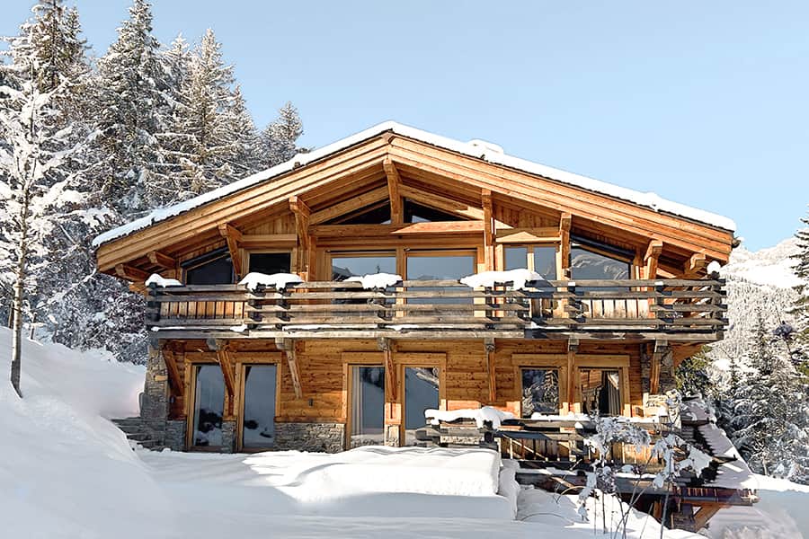 sale chalet New chalet 328 m² Mont-Blanc view Combloux 328 m²