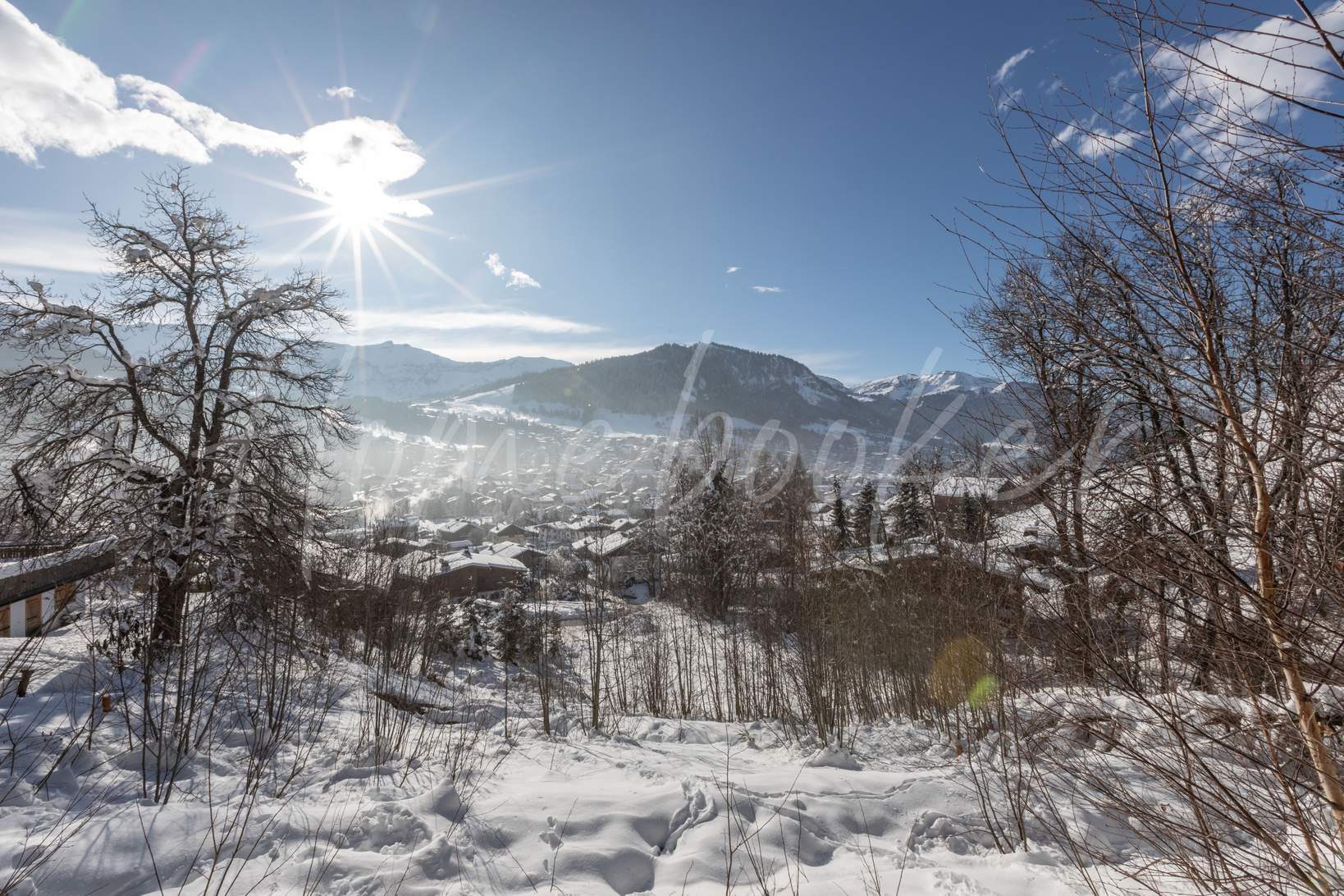 sale land Plot of land in Le Jaillet Megève 1268 m²