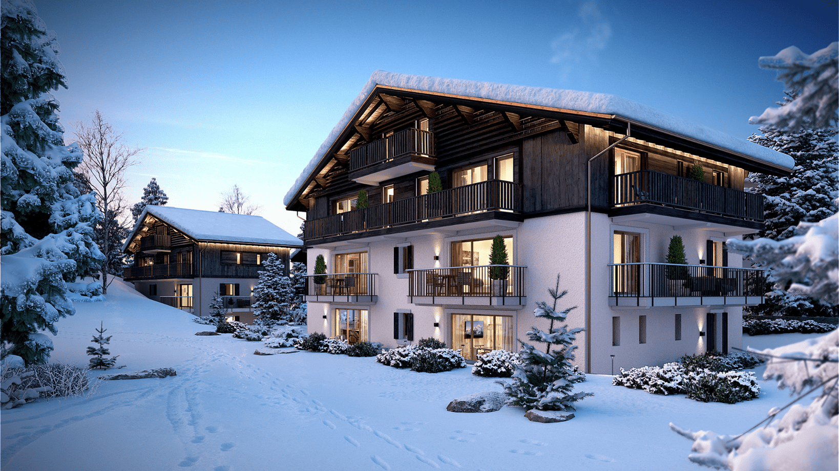 sale chalet New 163 m² apartment  Megève 163 m²