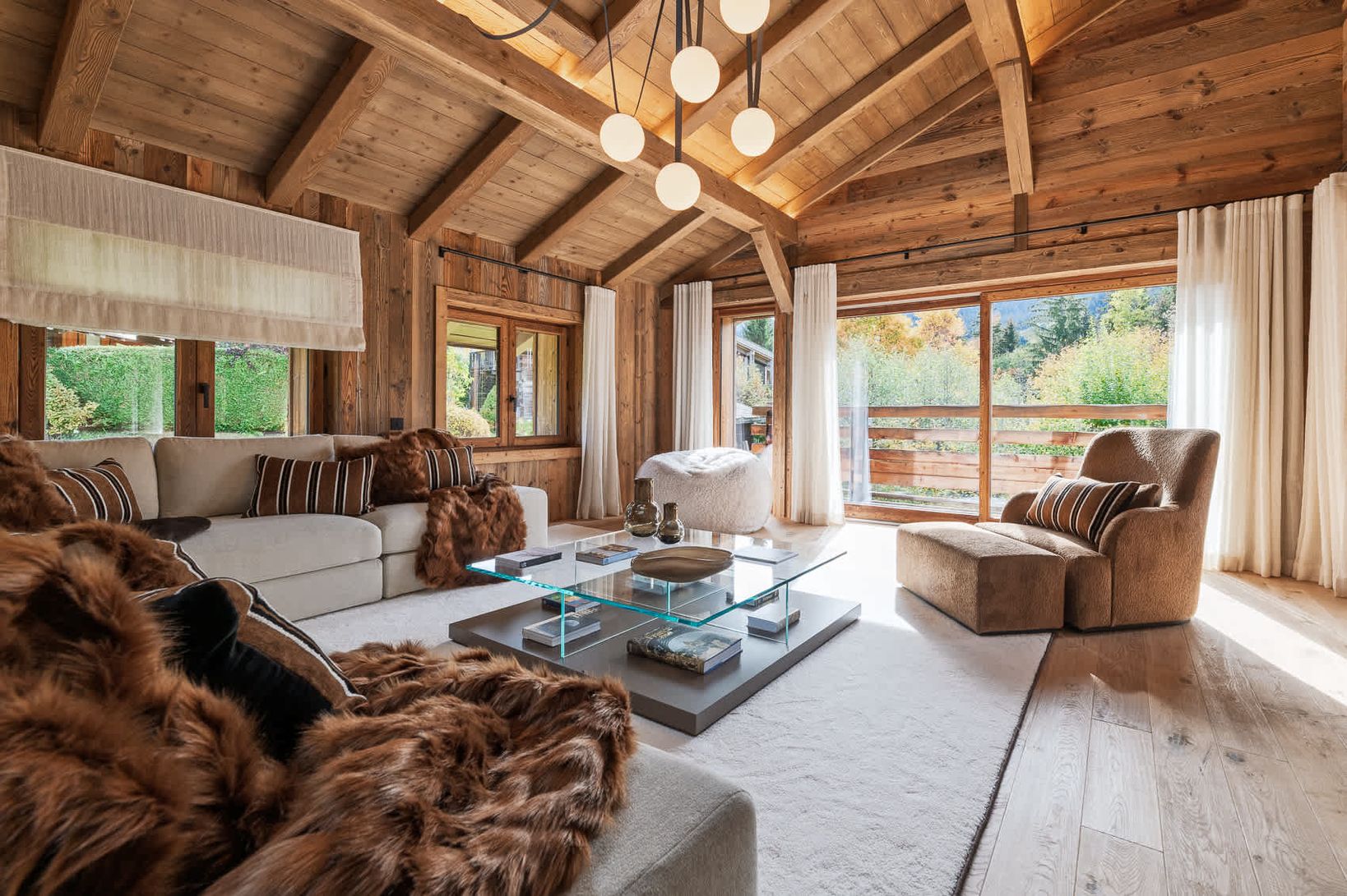 Rental Chalet Wood Megève photo - 2