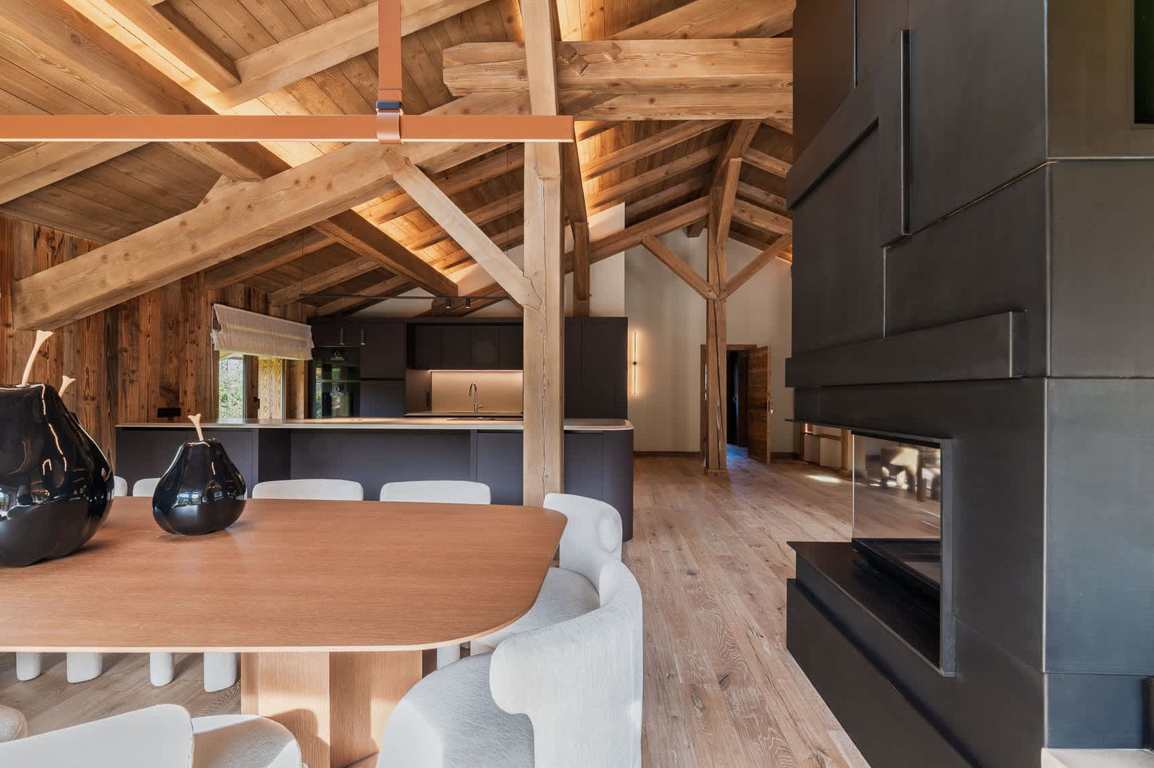 Rental Chalet Wood Megève photo - 5