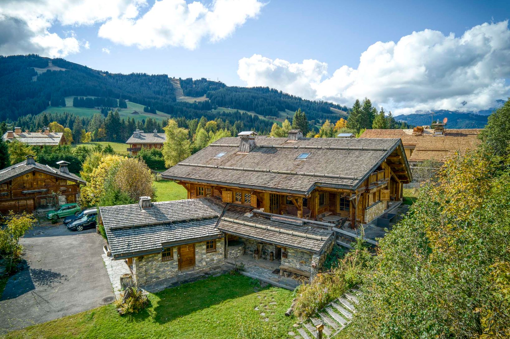 sale chalet Chalet Côte 2000 - Renovated farmhouse 345 m² for sale Megève 547 m²