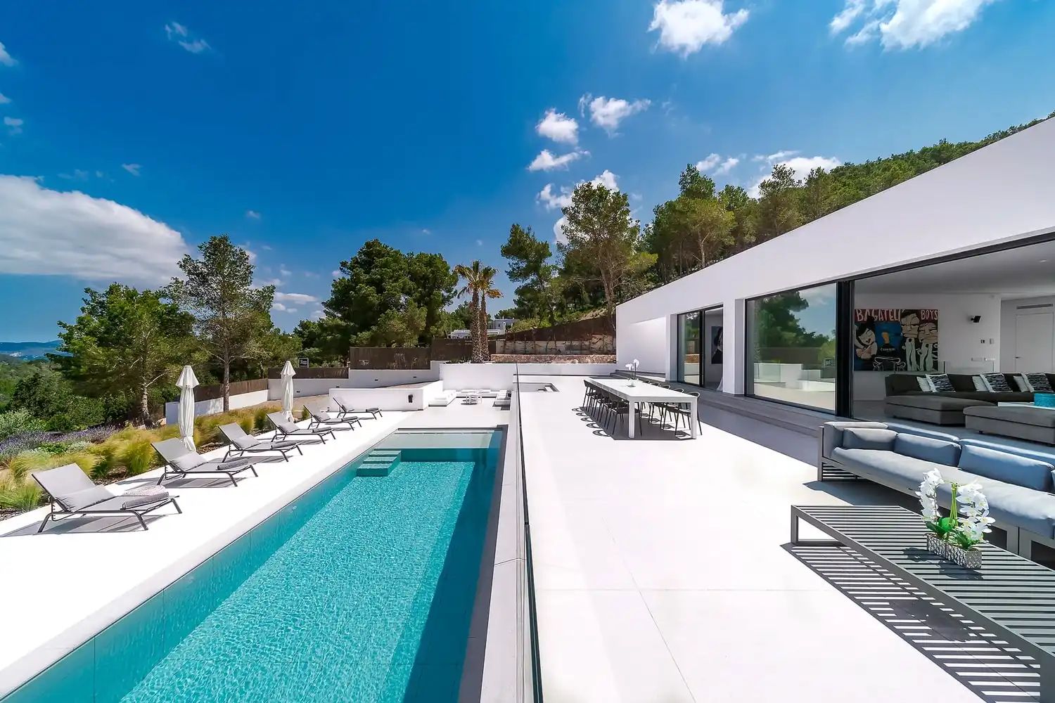 villa proche centre ibiza modern 