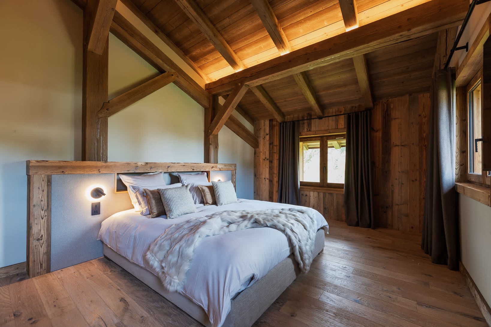 Rental Chalet Wood Megève photo - 10