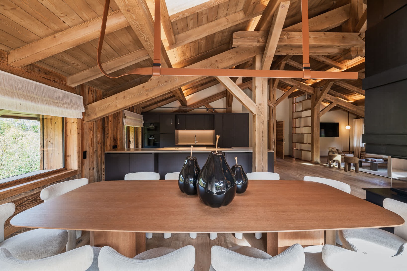 Rental Chalet Wood Megève photo - 6